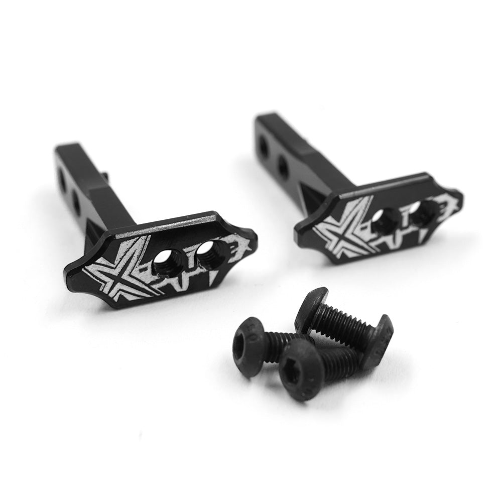 X2-00132 Aluminium Rear Post Body Mounts For Xtreme/Zoo Body 2pcs X2-00132 Aluminium Rear Post Body Mounts For Xtreme/Zoo Body 2pcs
