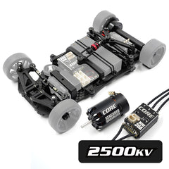 XP-90055 Pixel Z1 1/28 Competition Micro Racing Car Kit Core 3500 Bundle (include ESC, Servo, 3500KV Motor)