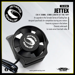 YA-0746BK Jetnado Jettex 300 Shrouded Super High Speed Fan 30mm