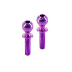 XCE-1402.6 eXcelerate 5.5 x 10mm Titanium Ball Studs (2) - Purple