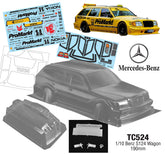 TC524 1/10 Benz S124 Wagon (190mm)