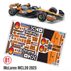 F1 Sticker McLaren MCL39 2025