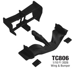 TC806 1/10 F1 2026 Wing & Bumper