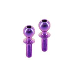 XCE-1401.6 eXcelerate 5.5 x 8mm Titanium Ball Studs (2) - Purple
