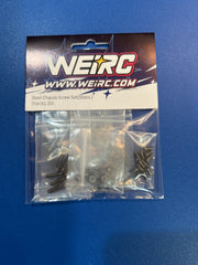 WeiRC 1.2mm Spring Steel Chassis Screw Set Xray X1 '25