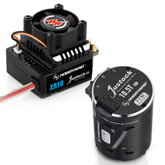 HWA38020372 Hobbywing XR10 Justock G3S Sensored Brushless ESC/SD G2.1 Motor Combo (17.5T)