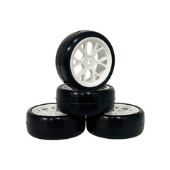 XCE-3090 Pre-Mount Touring Car Carpet Tires (4)