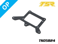 TS05824 GT-300W-V4 Carbon Fiber Motor Mount 2.5mm