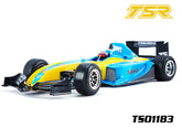 TS01183 F1 1/10 Clear Body Shell