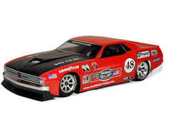 McAllister Racing AAR Cuda 1/10 On-Road VTA Body (Clear) (.025) MCA315-25