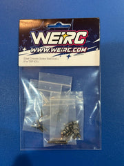 WEiRC Spring Steel Chassis Screw Set Tamiya TRF421