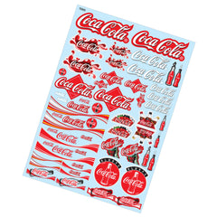 TC925 1/10 Coca-Cola Sticker, A4