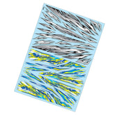 TC928 1/10 Body Sticker, A4