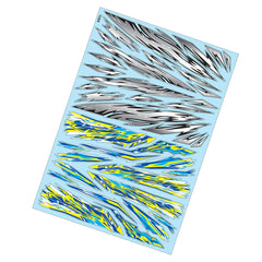 TC928 1/10 Body Sticker, A4