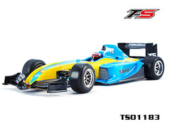 TS01183 F1 1/10 Clear Body Shell