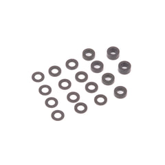 U4314 SPEED PACK - Alloy Black M3 Washers - 18pc