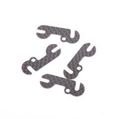 U8482 C/F Front End Spacer 1.0mm (4 pcs) - E5,E6,A3