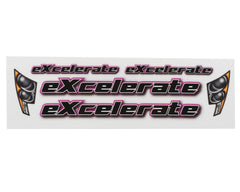 XCE-0515.020 eXcelerate MACH "HD" 1/12th High Down Force Body (Clear) (.020)