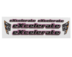 XCE-0516.020 eXcelerate MACH "MD" Medium Down Force 1/12 On-Road Pan Car Body (Clear) (.020)
