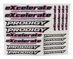 XCE-0530 eXcelerate P-Zero Prodigy F1 1/10 Formula Body (Clear) (.020")
