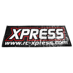 XP-30021 RC Track Banner Black 220cm x 80cm