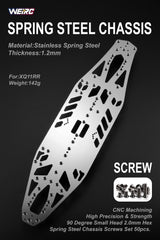 WEiRC 1.2mm Spring Steel Chassis Xpress XQ11RR