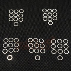 YA-0551 5x7mm Stainless Steel Spacer Set 0.1 0.15 0.2 0.25 0.3mm