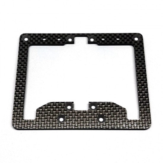 O-TCPF04 Factory Pro RC Graphite 2.0mm Rear Suspension Plate Black For Tamiya TRF104