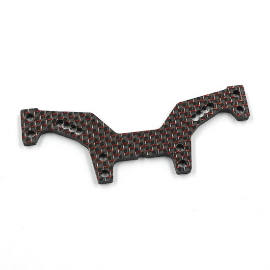 XP-11225 Arrow AT1SR Graphite 3.5mm Front Shock Tower Plate Red