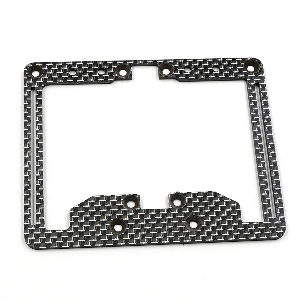 TAF1-004BK/SV Yeah Racing 2.0mm Graphite Rear Suspension Plate For Tamiya TRF104