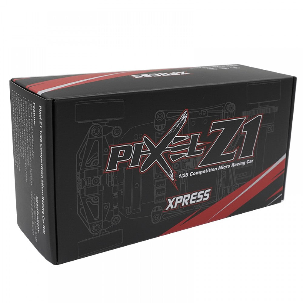XP-90055 Pixel Z1 1/28 Competition Micro Racing Car Kit Core 3500 Bundle (include ESC, Servo, 3500KV Motor)
