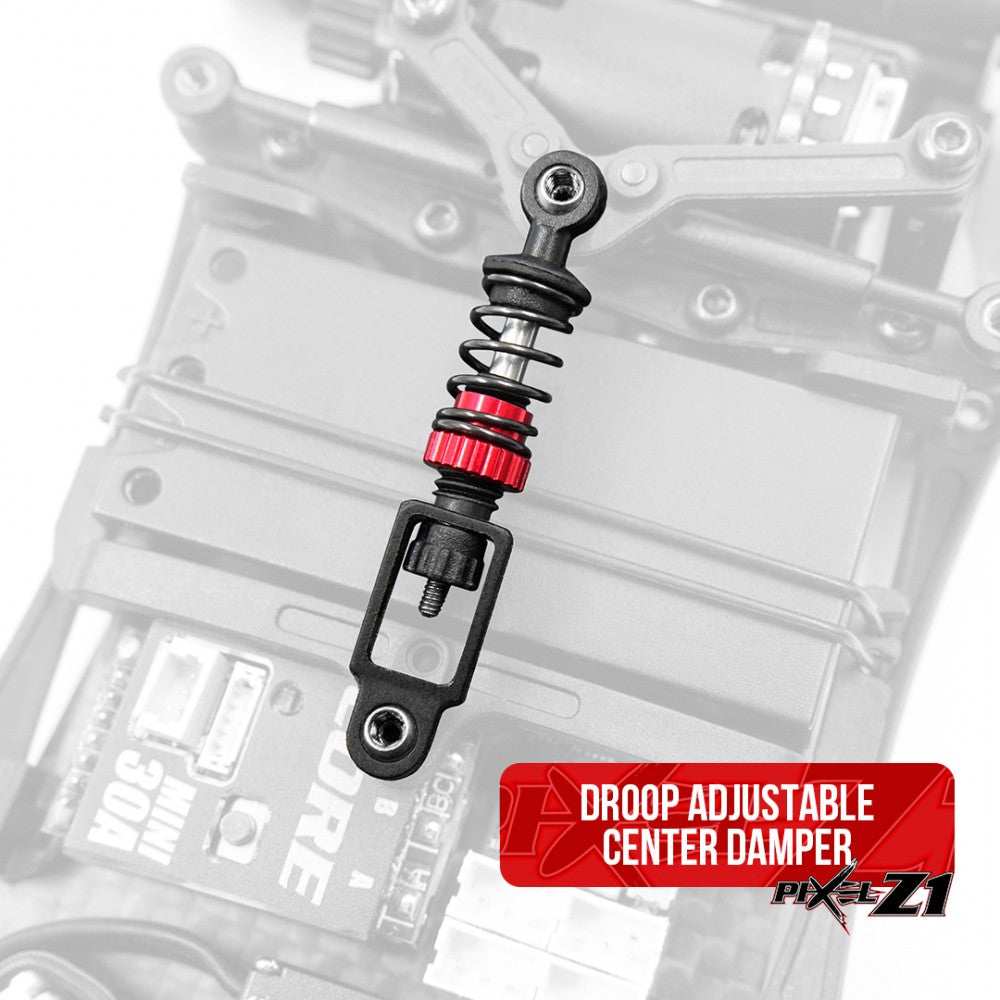 XP-90055 Pixel Z1 1/28 Competition Micro Racing Car Kit Core 3500 Bundle (include ESC, Servo, 3500KV Motor)