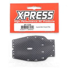 XP-11238 Graphite Main Chassis Plate