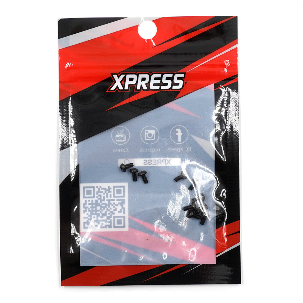XP-40301 Hex Screw Round Head RM2x4mm 10pcs