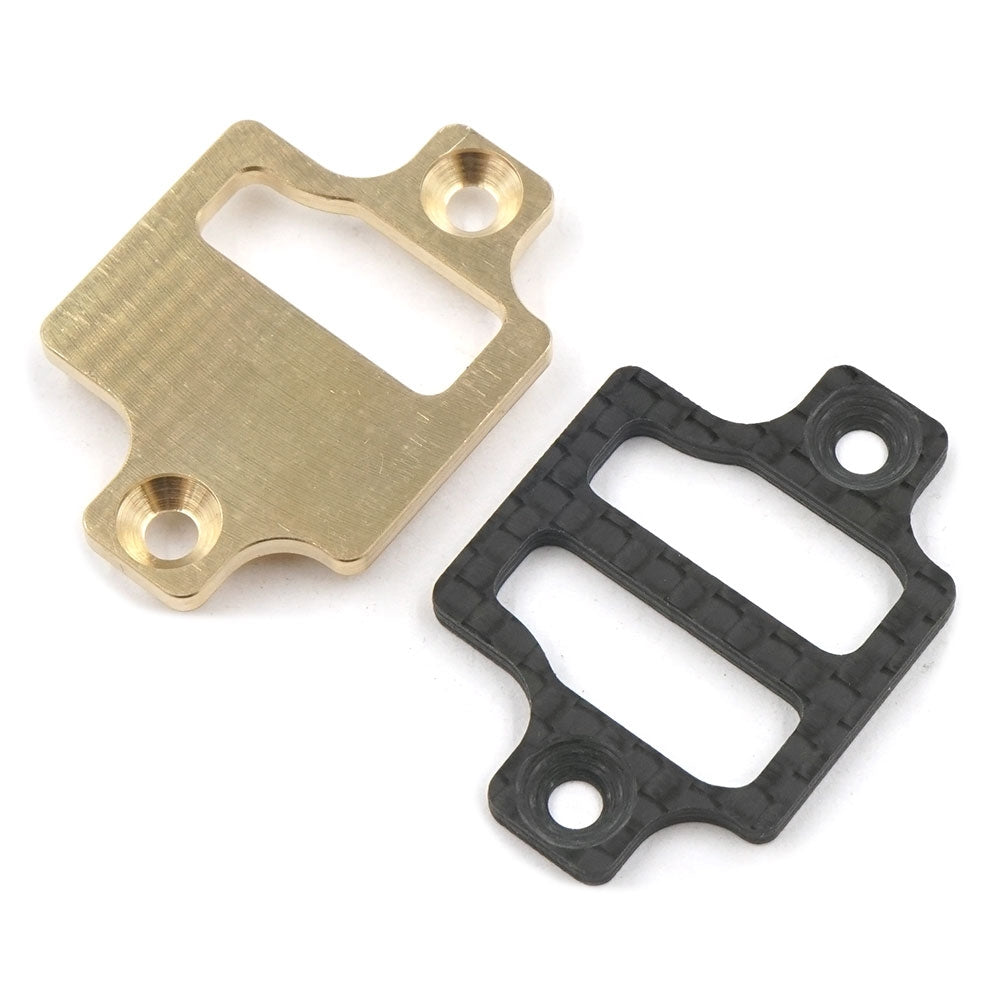 XP-10557 Brass and Graphite Lower Bulkhead Plate Front Rear For Execute XQ10