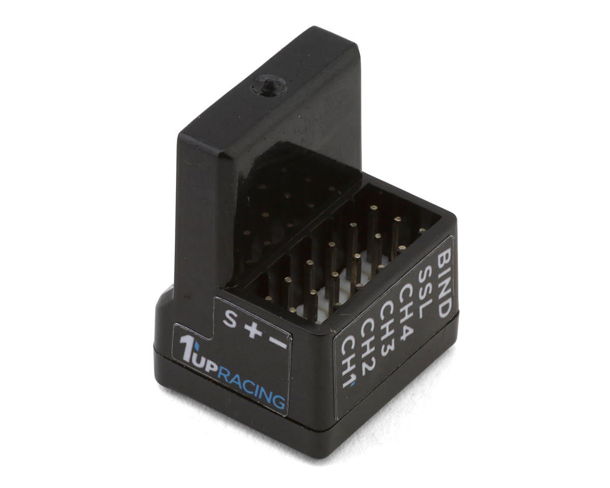 1UP Racing Pro-RX 4-Channel Sanwa FH5 Antenna-Free 2.4GHz Receiver 1UP10106