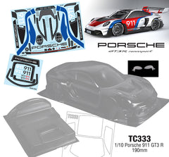 TC333 1/10 Porsche 911 GT3 R (190mm)