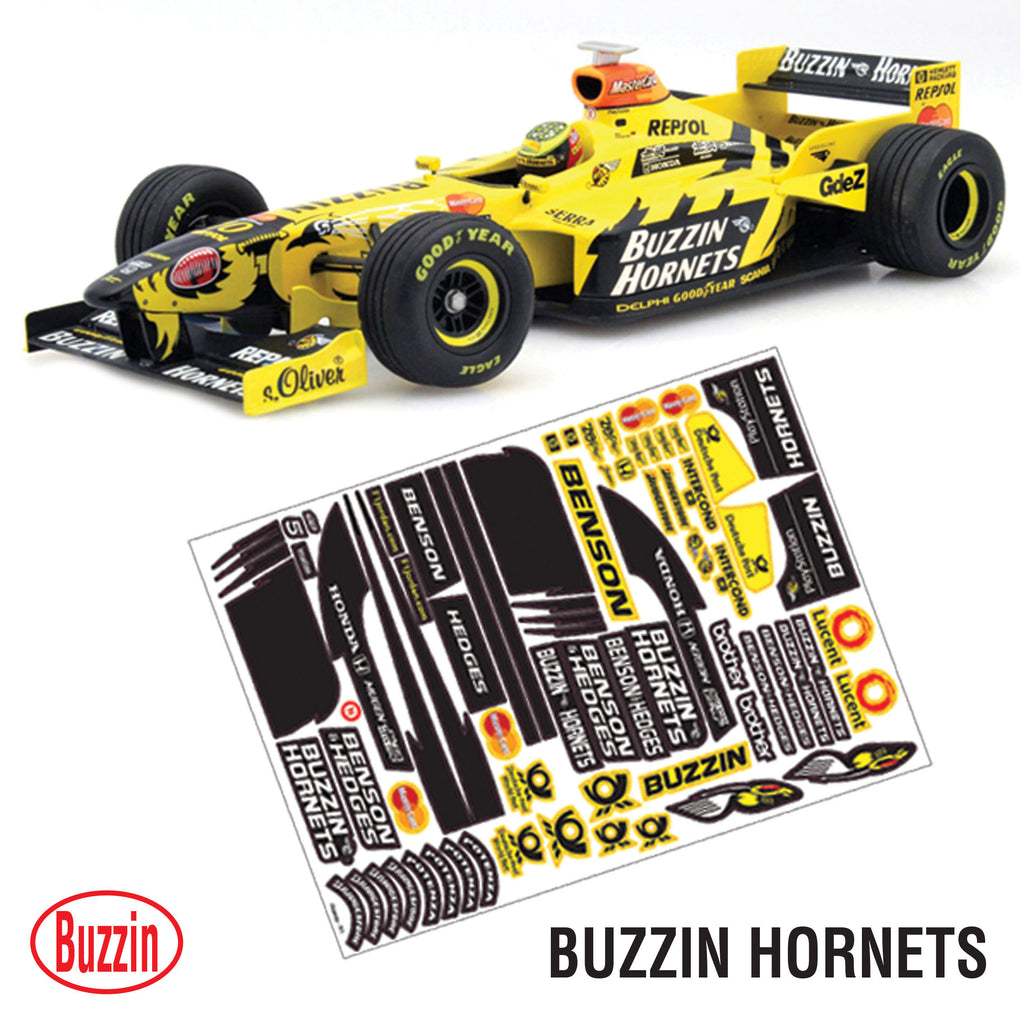 F1 Sticker Buzzin Hornets – Interstate Hobby Sport