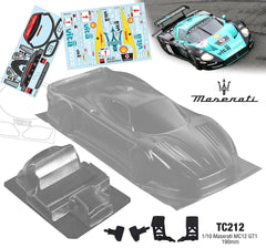 TC212 1/10 Maserati MC12 GT1, 190mm