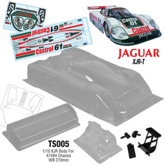 TS005 1/10 XJR Body For 47484 Chassis, 205mm