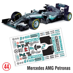 F1 Sticker Mercedes AMG Petronas