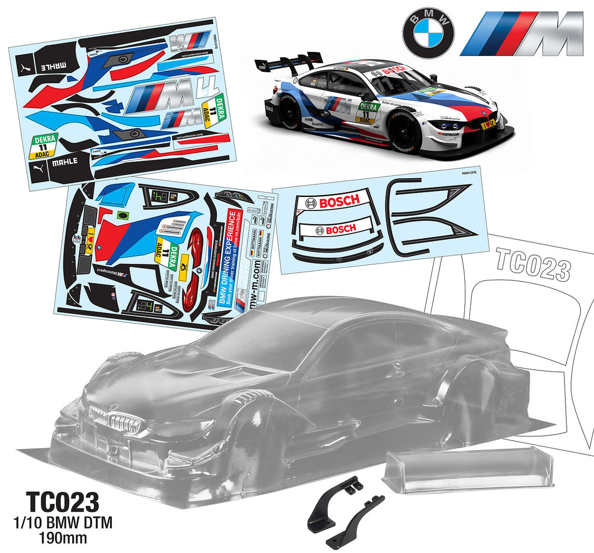 TC023 1/10 BMW DTM