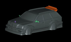 TC524 1/10 Benz S124 Wagon (190mm)