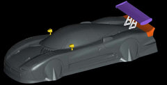 TC390 1/10 Nissan N390 GT1 (190mm)