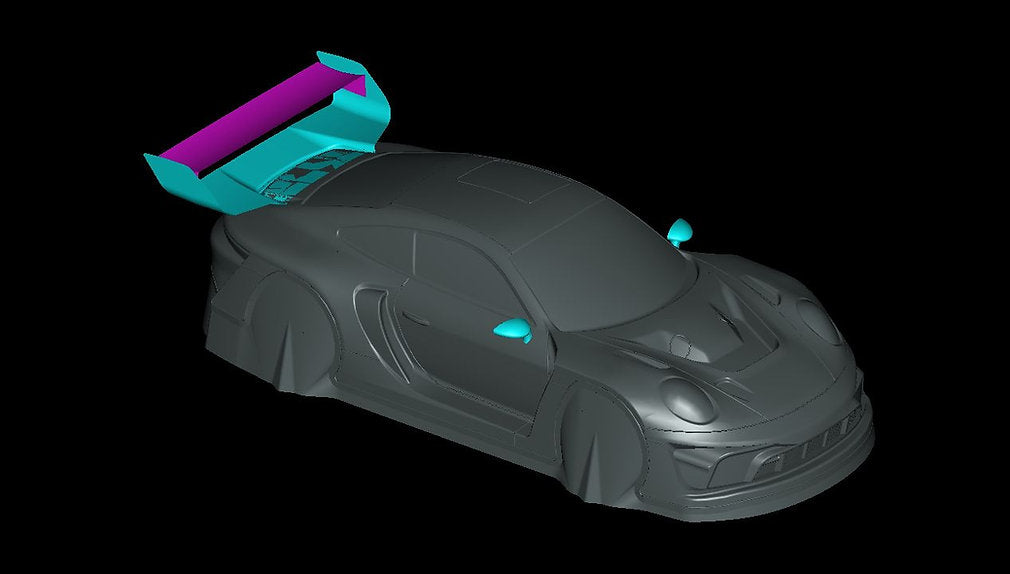 TC333 1/10 Porsche 911 GT3 R (190mm)