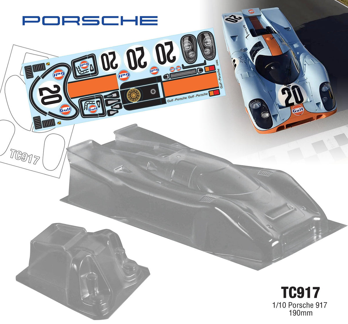 TC917 1/10 Porsche 917, 190mm