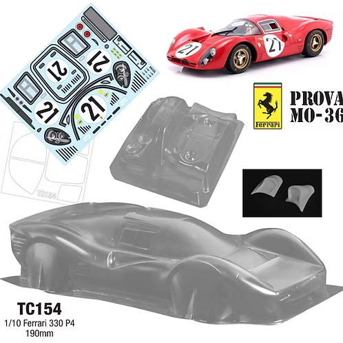 TC154 1/10 Ferrari 330 P4 , 190mm