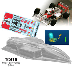 TC415 1/10 F1 Williams FW15C, 0.6mm