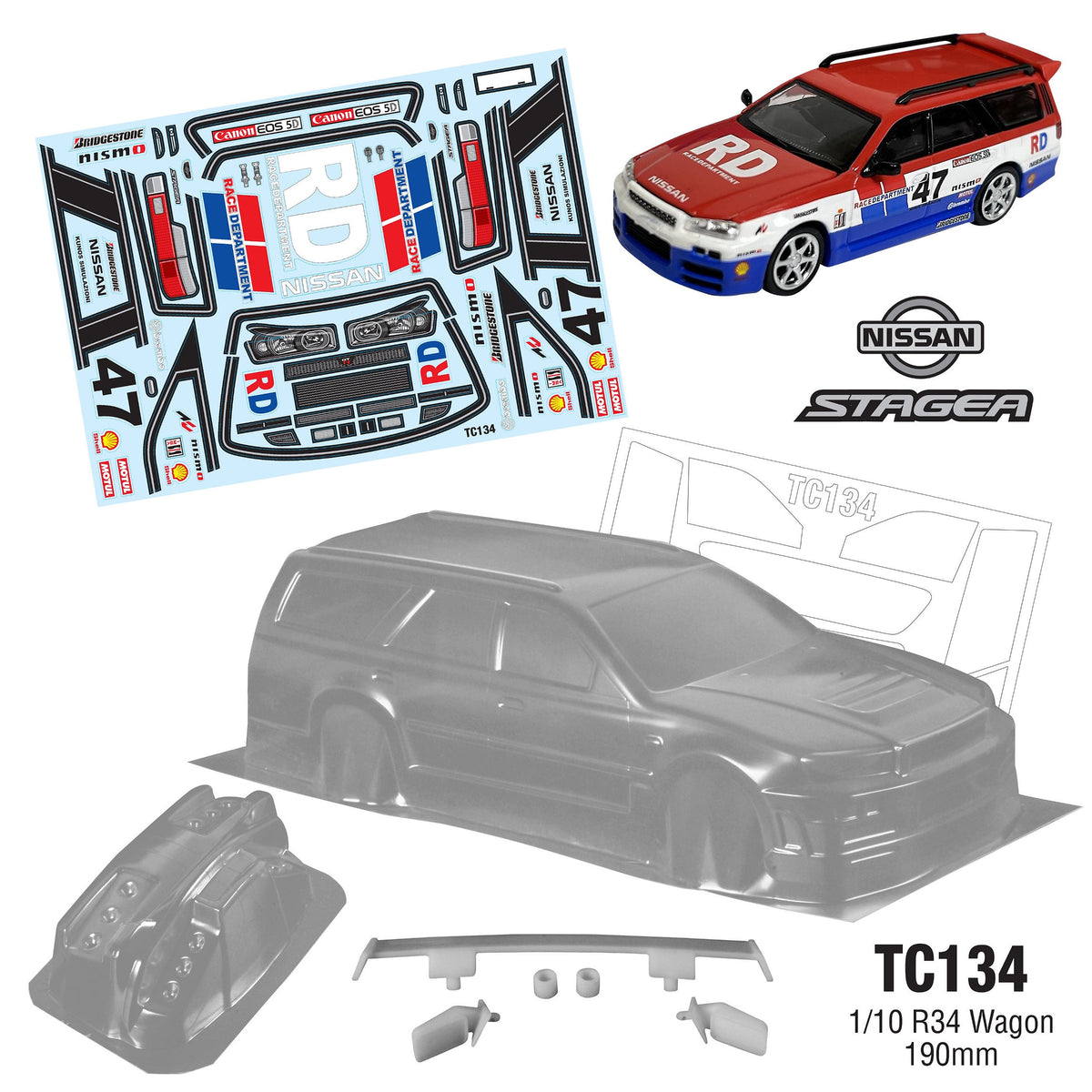 TC134 R34 Wagon