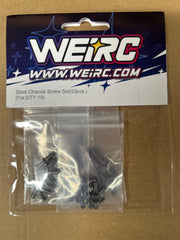 WeiRC 1.2mm Spring Steel Chassis Screw Set Destiny DTY-10